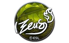 Sticker | Zeus (Foil) | Katowice 2019