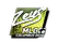 Sticker | Zeus (Foil) | MLG Columbus 2016