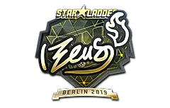 Sticker | Zeus (Gold) | Berlin 2019