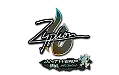 Sticker | Zyphon (Glitter) | Antwerp 2022