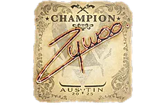 Sticker | ZywOo (Champion) | Austin 2025