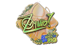 Sticker | ZywOo (Holo) | Rio 2022