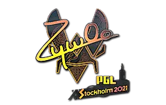Sticker | ZywOo (Holo) | Stockholm 2021