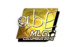 Sticker | abE (Gold) | MLG Columbus 2016