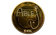 Sticker | ableJ (Gold) | Katowice 2019