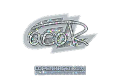 Sticker | acoR (Glitter) | Copenhagen 2024