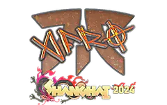 Sticker | afro (Glitter) | Shanghai 2024