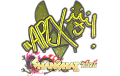 Sticker | apEX (Glitter) | Shanghai 2024