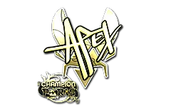 Sticker | apEX (Gold, Champion) | Paris 2023