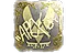 Sticker | apEX (Gold) | Austin 2025