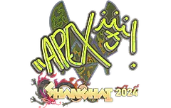 Sticker | apEX (Holo) | Shanghai 2024