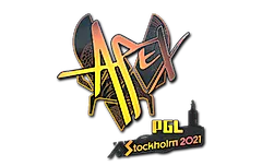 Sticker | apEX (Holo) | Stockholm 2021