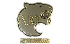 Sticker | arT (Gold) | Copenhagen 2024
