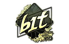 Sticker | b1t (Gold) | Rio 2022