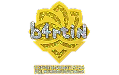 Sticker | b4rtiN (Glitter) | Copenhagen 2024