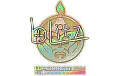 Sticker | bLitz (Holo) | Copenhagen 2024