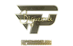 Sticker | biguzera (Gold) | Copenhagen 2024