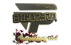 Sticker | biguzera (Gold) | Shanghai 2024