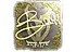 Sticker | bodyy (Gold) | Austin 2025