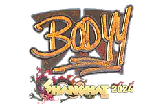 Sticker | bodyy (Holo) | Shanghai 2024