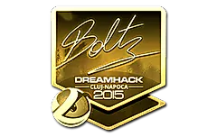 Sticker | boltz (Gold) | Cluj-Napoca 2015