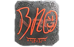 Sticker | br0 (Foil) | Austin 2025