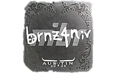 Sticker | brnz4n (Foil) | Austin 2025