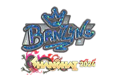 Sticker | brnz4n (Glitter) | Shanghai 2024