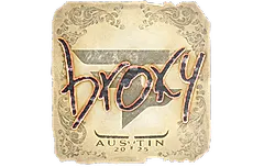 Sticker | broky | Austin 2025