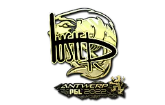 Sticker | buster (Gold) | Antwerp 2022