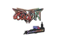 Sticker | cadiaN (Holo) | Stockholm 2021
