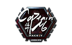 Sticker | captainMo (Foil) | London 2018