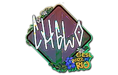 Sticker | chelo (Glitter) | Rio 2022