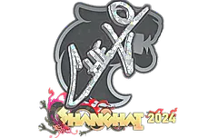 Sticker | chelo (Glitter) | Shanghai 2024