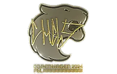 Sticker | chelo (Gold) | Copenhagen 2024