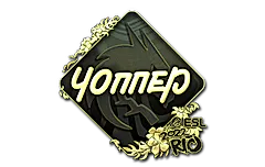 Sticker | chopper (Gold) | Rio 2022