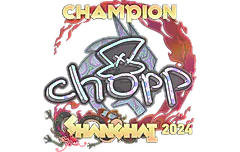Sticker | chopper (Holo, Champion) | Shanghai 2024