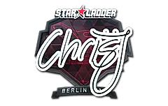 Sticker | chrisJ (Foil) | Berlin 2019