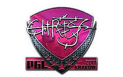 Sticker | chrisJ (Foil) | Krakow 2017