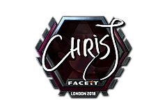 Sticker | chrisJ (Foil) | London 2018
