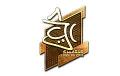 Sticker | chrisJ (Gold) | Boston 2018