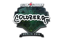 Sticker | coldzera (Foil) | Berlin 2019
