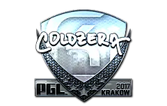Sticker | coldzera (Foil) | Krakow 2017