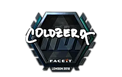 Sticker | coldzera (Foil) | London 2018