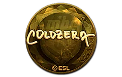 Sticker | coldzera (Gold) | Katowice 2019