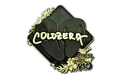 Sticker | coldzera (Gold) | Rio 2022