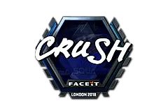 Sticker | crush (Foil) | London 2018