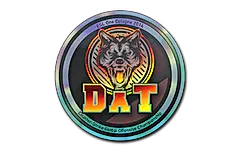 Sticker | dAT team (Holo) | Cologne 2014