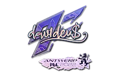 Sticker | dav1d (Holo) | Antwerp 2022