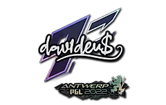 Sticker | dav1d | Antwerp 2022
